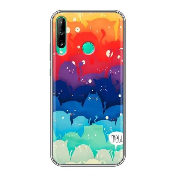 Чохол з принтом «Mew» для Huawei P40 Lite e Чохол з принтом «Mew» для Huawei P40 Lite e