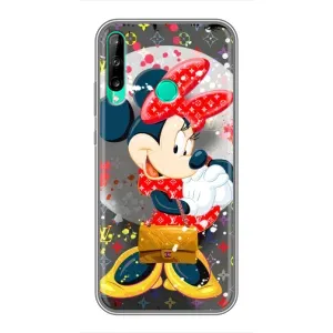 Чехол Disney Mouse Huawei P40 Lite e (PREMIUMPrint) (Minni с бантиком)