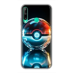 Чехол с Пикачу на Huawei P40 Lite e (Мяч Пикачу)