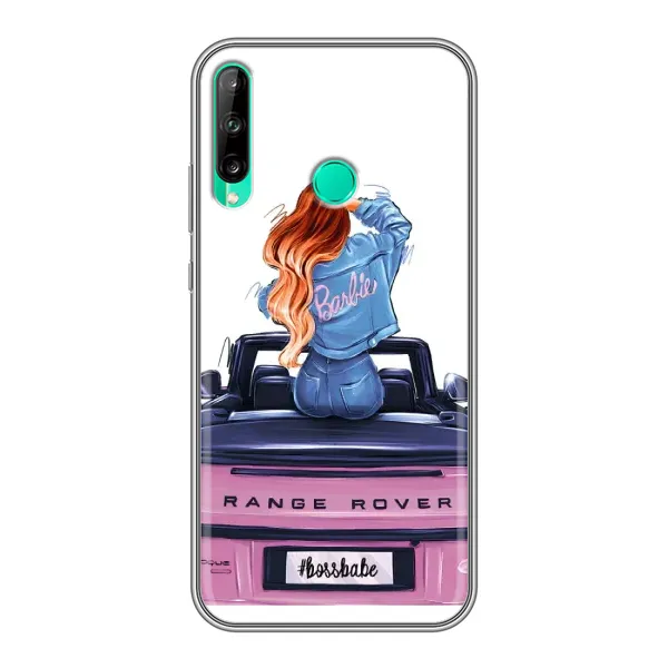 Чохол з принтом «На машині» для Huawei P40 Lite e