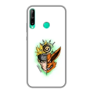 Naruto Anime Чехлы для Хуавей P40 Лайт е (AlphaPrint) (Наруто Курама)