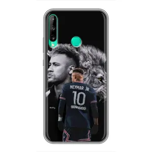 Чехол Неймар для Huawei P40 Lite e (AlphaPrint) (Неймар Лев)