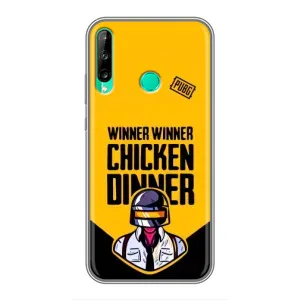 Чехол PUBG для Хуавей P40 Лайт е (AlphaPrint) (Pubg шлем)
