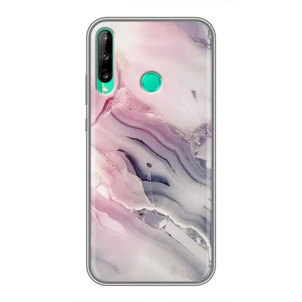 Чохол з принтом «Пурпурний Мрамор» для Huawei P40 Lite e