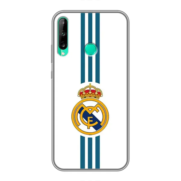 Чехол с принтом «Реал Мадрид на белом» для Huawei P40 Lite e