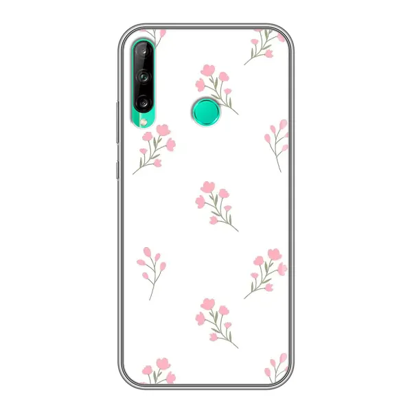 Чохол з принтом «Рожеві квіти» для Huawei P40 Lite e Чохол з принтом «Рожеві квіти» для Huawei P40 Lite e