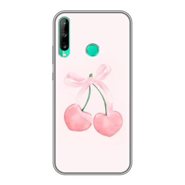 Чохол з принтом «Рожеві вишні» для Huawei P40 Lite e Чохол з принтом «Рожеві вишні» для Huawei P40 Lite e