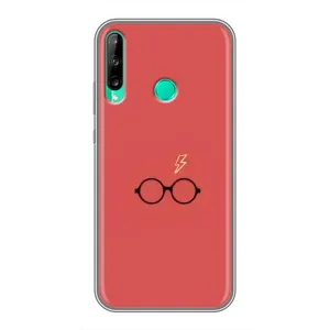 Чехлы с Гарри Поттером для Huawei P40 Lite e (AlphaPrint) (шрам и очки)