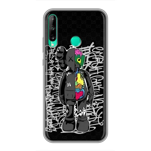 Чохол з принтом «Стиль Bearbrick» для Huawei P40 Lite e