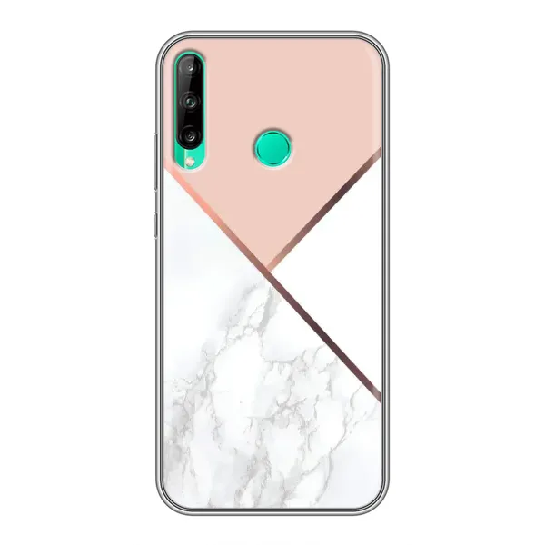 Чохол з принтом «Тройний мрамор» для Huawei P40 Lite e
