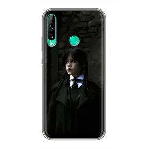 Чехол с дизайном Венздей 2 на Huawei P40 Lite e (Темный стиль Уэнздей)
