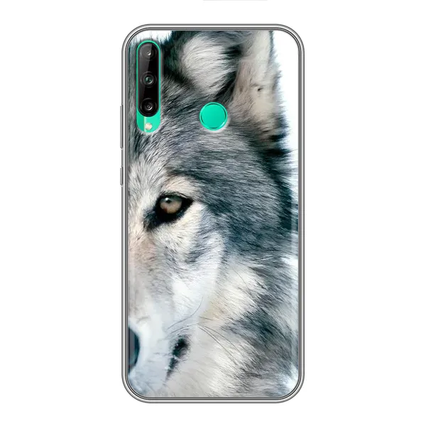 Чохол з принтом «Вовк» для Huawei P40 Lite e