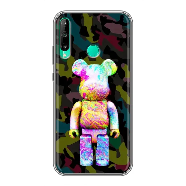 Чохол з принтом «Яскравий Bearbrick» для Huawei P40 Lite e