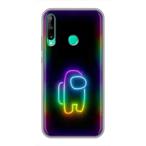Чехол Амонг Ас для Huawei P40 Lite e (AlphaPrint) (Яркий скин)