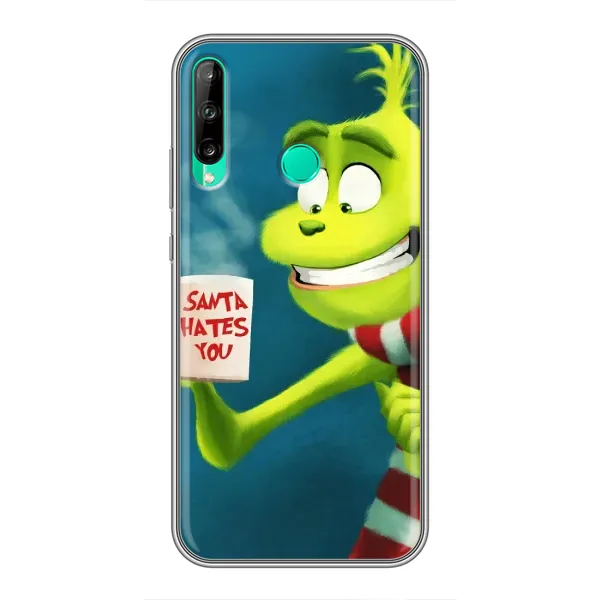 Чохол з принтом «Зелений Грінч» для Huawei P40 Lite e