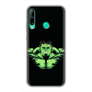 Чехлы с героями Марвел Huawei P40 Lite e (VPrint) (Зелёный Халк)