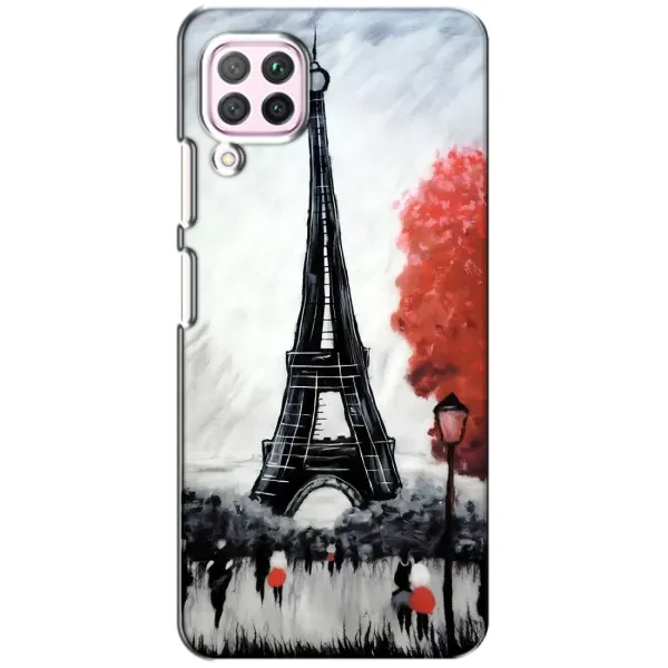 Чехол с принтом «Башня в Париже» для Huawei P40 Lite