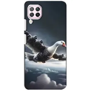 Чехол с мемом Тралалело тралала на Huawei P40 Lite (Бомбардини гусини)