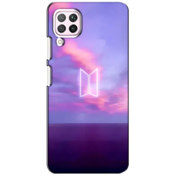 Чехол с принтом «BTS логотип» для Huawei P40 Lite Чехол с принтом «BTS логотип» для Huawei P40 Lite