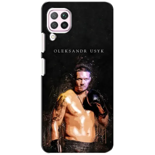 Чохол з принтом «Боксер Олександр Усик» для Huawei P40 Lite