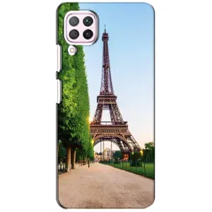 Чехол Эйфелева Башня для Huawei P40 Lite - (AlphaPrint) (Дорога в Париж)
