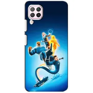 Чехол с принтом Фантастическая четверка для Huawei P40 Lite (Герои Фантастическая Четверка)