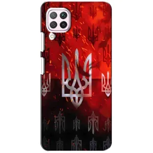 Украинские Чехлы для Huawei P40 Lite с картинкой УПА (AlphaPrint) (ГЕРБ УПА)