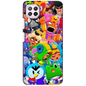 Чехлы Brawl Stars для Huawei P40 Lite (AlphaPrint) (Герои Бравл Старс)