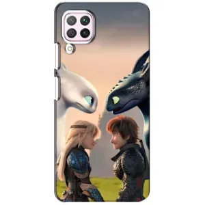 Чехол как приручить дракона на Huawei P40 Lite (Иккинг и Астрид)