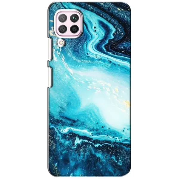 Чохол з принтом «Блакитний мрамор» для Huawei P40 Lite Чохол з принтом «Блакитний мрамор» для Huawei P40 Lite