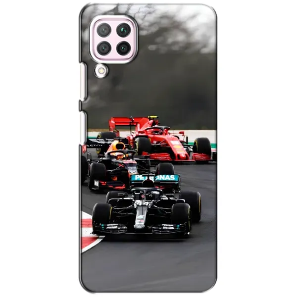 Чехол с принтом «Гонка Формула 1» для Huawei P40 Lite