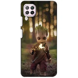 Чехол МАРВЕЛ для Хуавей П40 Лайт (AlphaPrint) (I am Groot)