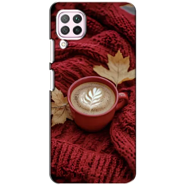 Чехол с принтом «Кофе на пледе» для Huawei P40 Lite