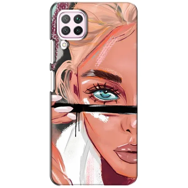 Чехол с принтом «Макияж» для Huawei P40 Lite