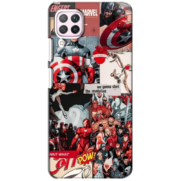 Чохол з принтом «Марвел Комикс» для Huawei P40 Lite Чохол з принтом «Марвел Комикс» для Huawei P40 Lite