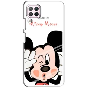 Эксклюзивный чехол для Huawei P40 Lite (AlphaPrint - Мультяшные) (Маус Микки)