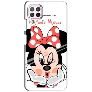Эксклюзивный чехол для Huawei P40 Lite (AlphaPrint - Мультяшные) (Маус Минни)