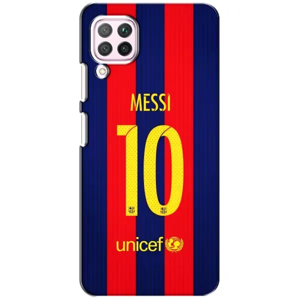 Чехол с принтом «Messi Barca 10» для Huawei P40 Lite