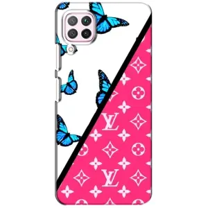 Брендновые Чехлы для Huawei P40 Lite - (PREMIUMPrint) (Мода LV)