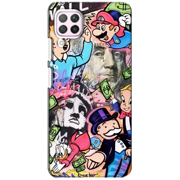 Чехол с принтом «Monopoly man» для Huawei P40 Lite
