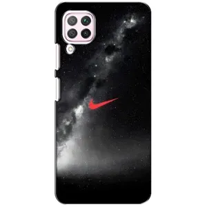 Чехол для Huawei P40 Lite - с принтом Найк (AlphaPrint) (Найк красный)