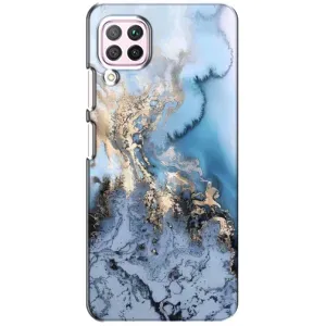 Мраморный чехол на Huawei P40 Lite (VPrint) (Нежный мрамор)
