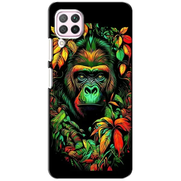 Чехол с принтом «Обезьяна в тропиках» для Huawei P40 Lite