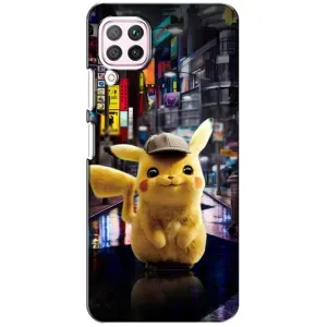 Чехлы с крутыми принтами для Huawei P40 Lite - (PREMIUMPrint) (Пикачу)
