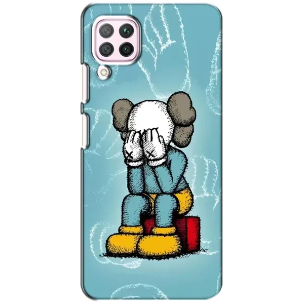 Чехол с принтом «Плач Bearbrick» для Huawei P40 Lite