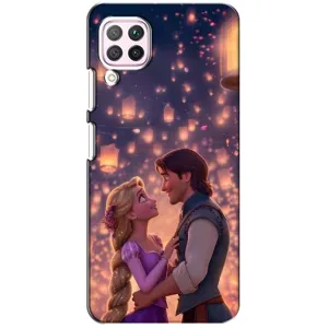 Чехол Рапунцель для Huawei P40 Lite (Принцесса и принц)