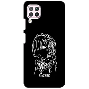 Чехлы Персонажи Аниме Наруто для Huawei P40 Lite (AlphaPrint) (Re: Zero)