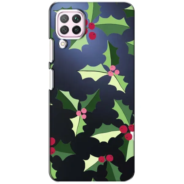 Чехол с принтом «Рождественский фон» для Huawei P40 Lite