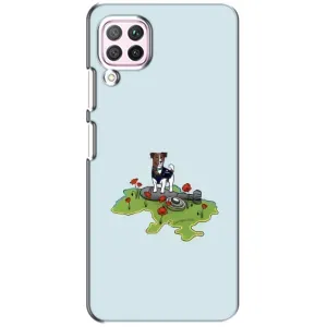 Чехлы с картинкой собаки Патрон для Huawei P40 Lite (AlphaPrint) (Сапер Пес)