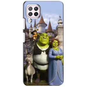 Чехол с мультфильмом Шрек на Huawei P40 Lite